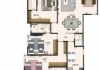 Planta Apartamento 156 m²