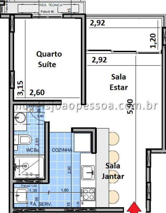 Apartamento Bessa