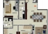 95,00 m² com 3 quartos