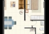 Tipo 02 e 03 - 42,70 m²